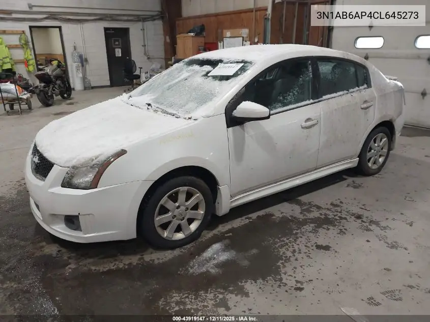 3N1AB6AP4CL645273 2012 Nissan Sentra 2.0 Sr