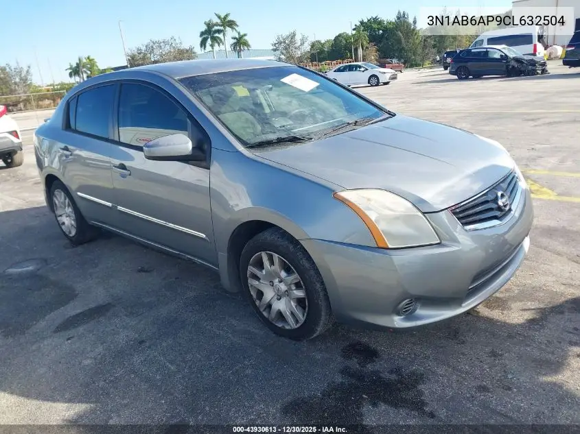3N1AB6AP9CL632504 2012 Nissan Sentra 2.0 S