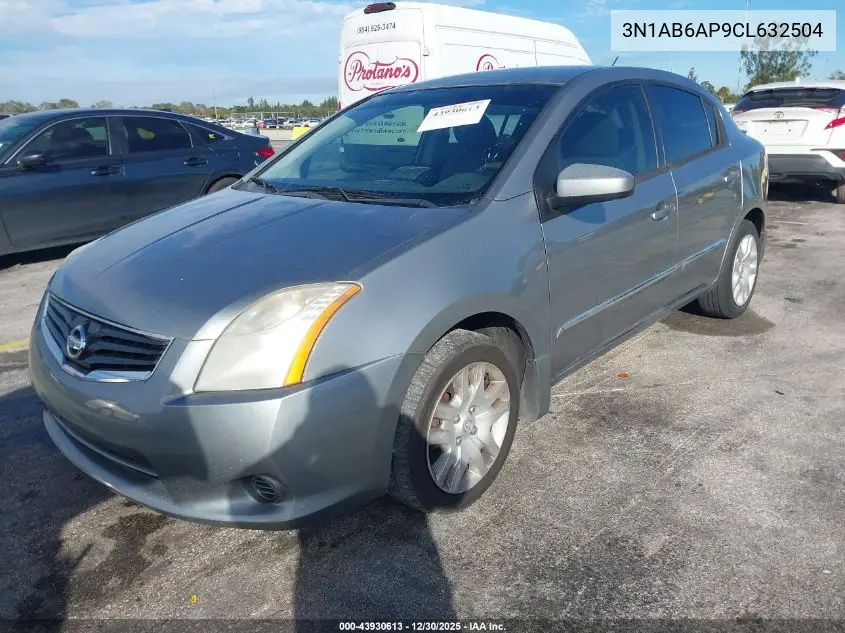 3N1AB6AP9CL632504 2012 Nissan Sentra 2.0 S