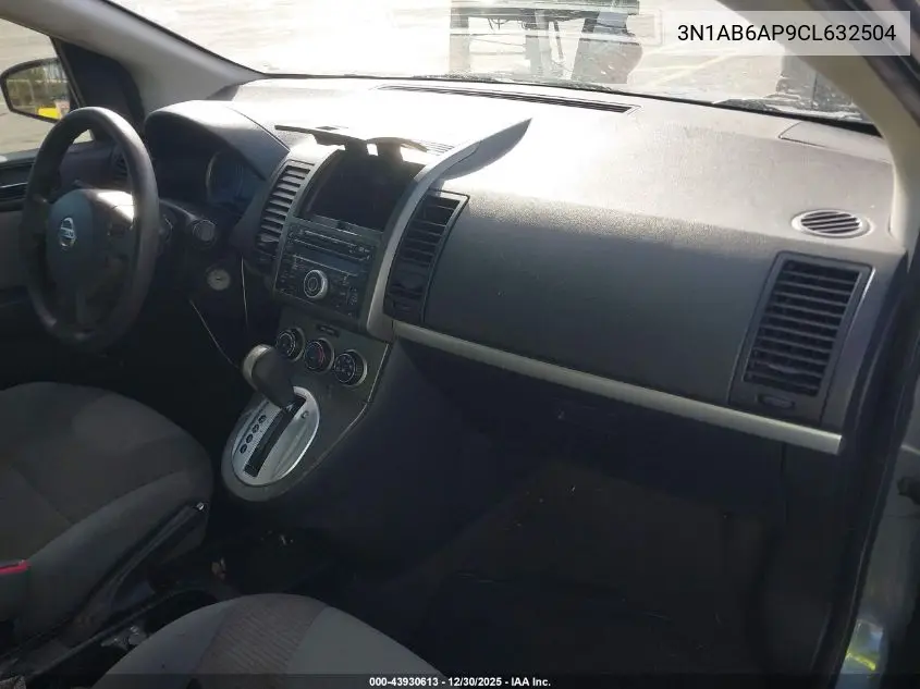 3N1AB6AP9CL632504 2012 Nissan Sentra 2.0 S