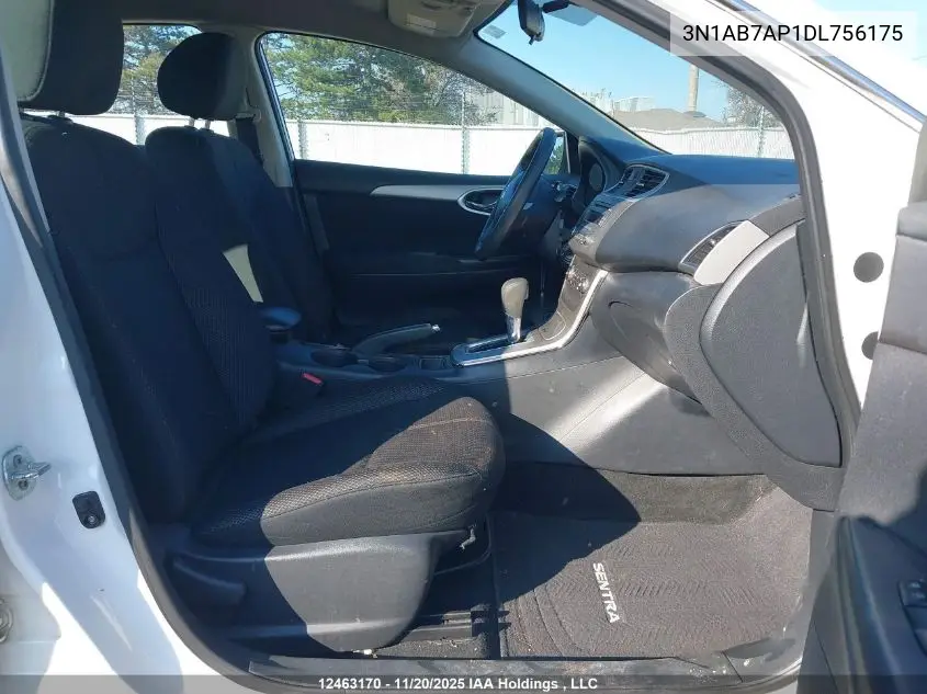 3N1AB7AP1DL756175 2013 Nissan Sentra S/Sv/Sr/Sl