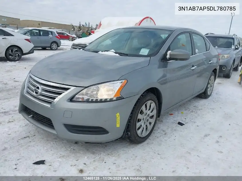 3N1AB7AP5DL780785 2013 Nissan Sentra