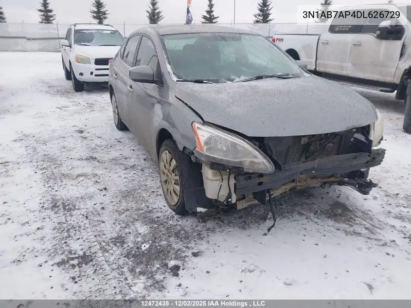 3N1AB7AP4DL626729 2013 Nissan Sentra S
