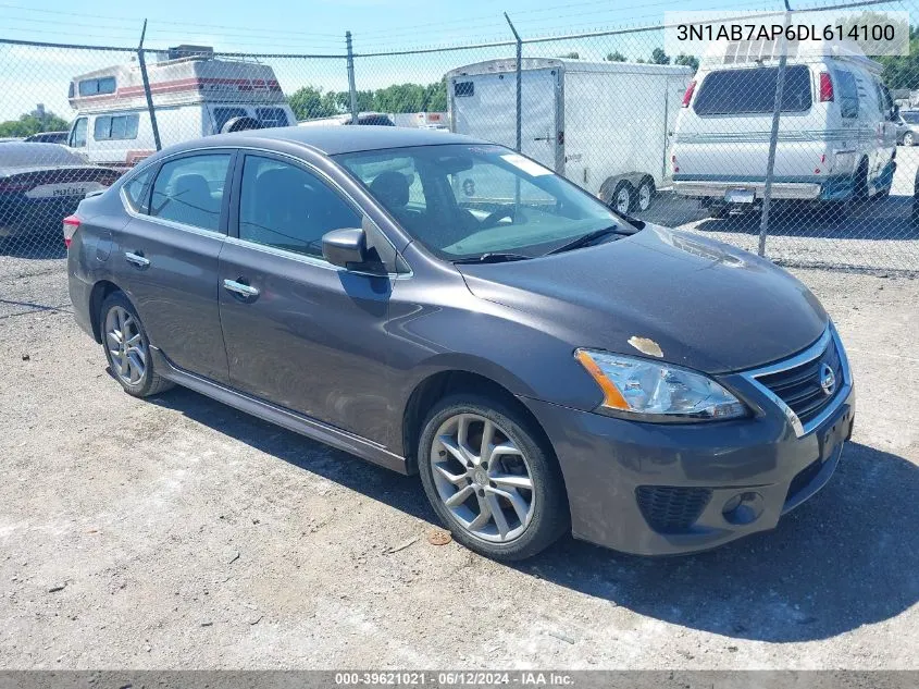 2013 Nissan Sentra Sr VIN: 3N1AB7AP6DL614100 Lot: 39621021