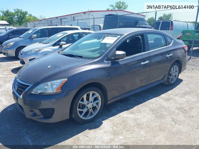 2013 Nissan Sentra Sr VIN: 3N1AB7AP6DL614100 Lot: 39621021