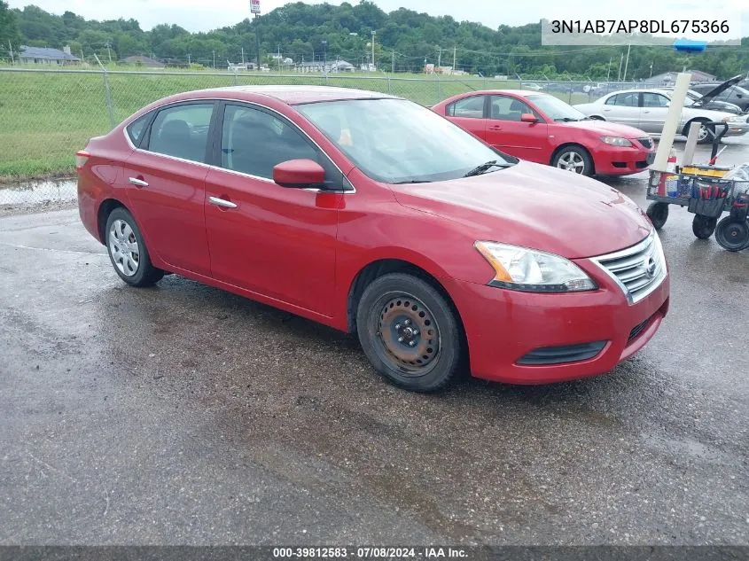 3N1AB7AP8DL675366 2013 Nissan Sentra S