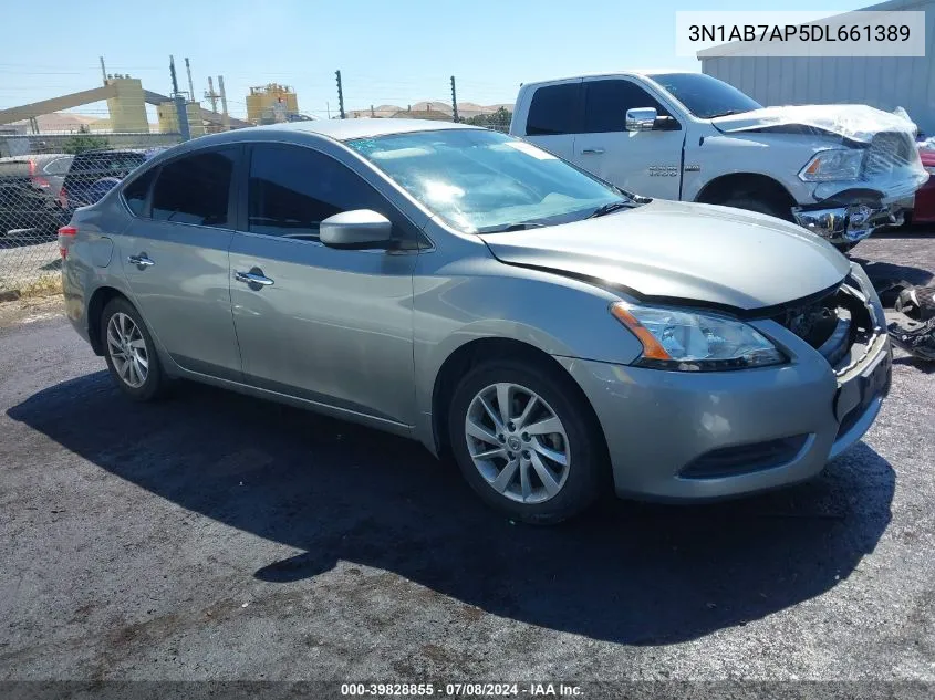 2013 Nissan Sentra Fe+ Sv VIN: 3N1AB7AP5DL661389 Lot: 39828855