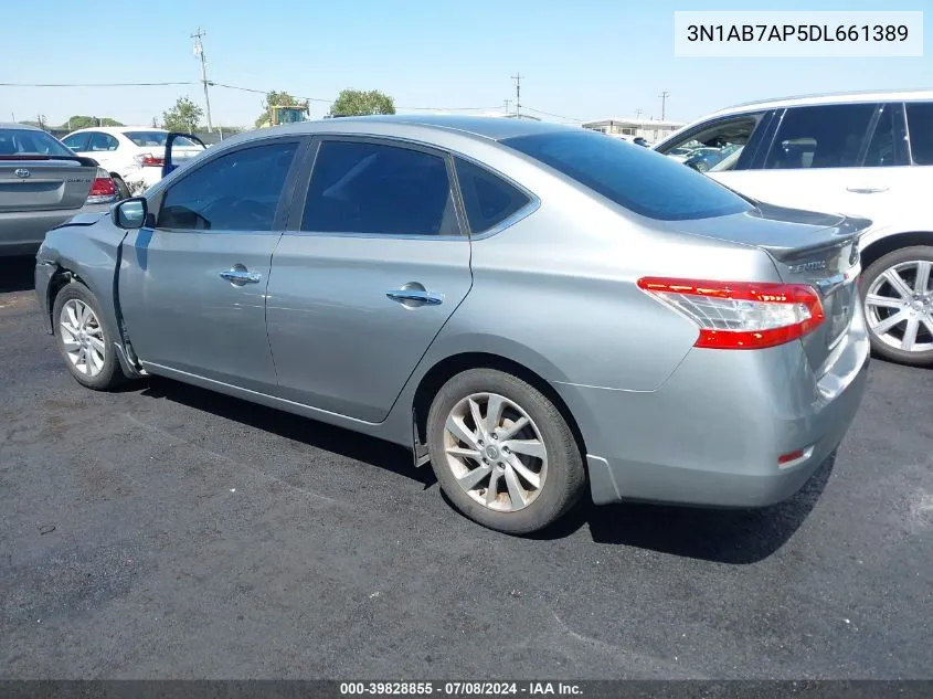 2013 Nissan Sentra Fe+ Sv VIN: 3N1AB7AP5DL661389 Lot: 39828855