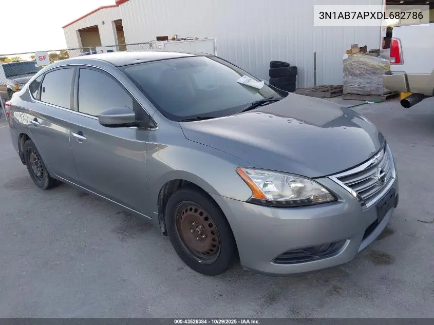 3N1AB7APXDL682786 2013 Nissan Sentra Sv