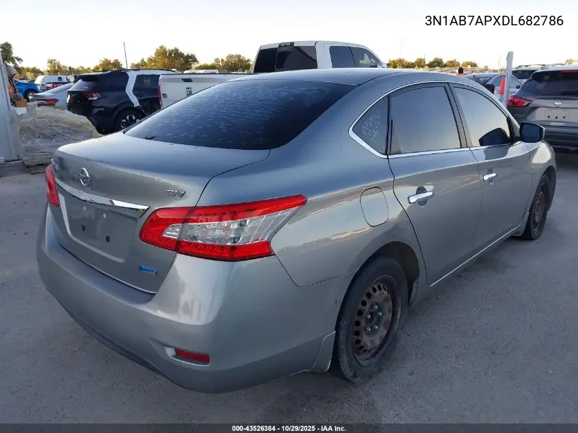 3N1AB7APXDL682786 2013 Nissan Sentra Sv