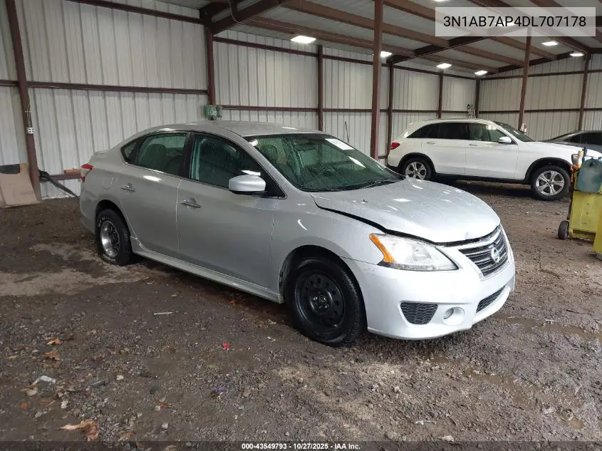 3N1AB7AP4DL707178 2013 Nissan Sentra Sr