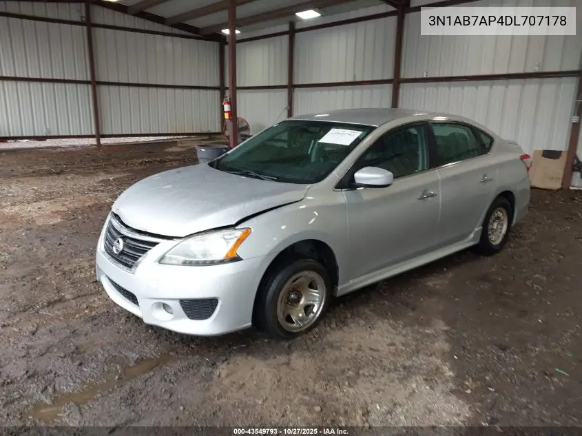 3N1AB7AP4DL707178 2013 Nissan Sentra Sr