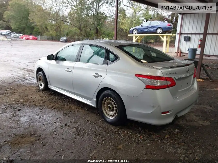 3N1AB7AP4DL707178 2013 Nissan Sentra Sr