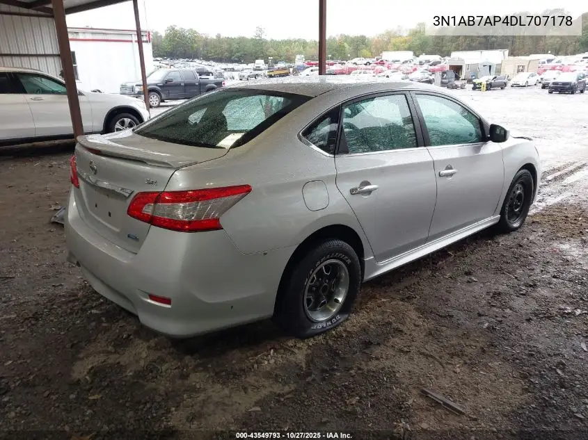 3N1AB7AP4DL707178 2013 Nissan Sentra Sr
