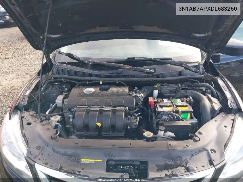 3N1AB7APXDL683260 2013 Nissan Sentra Sr