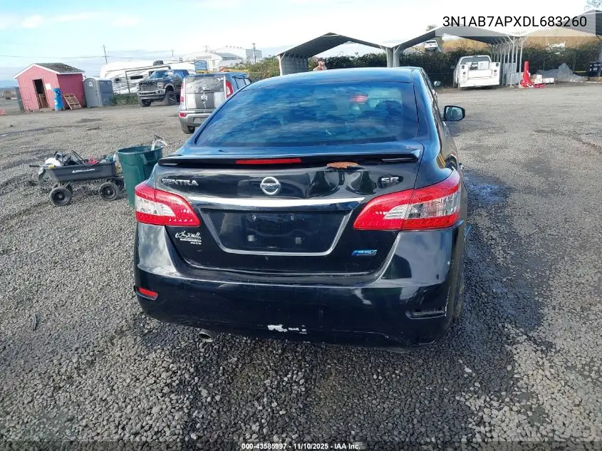 3N1AB7APXDL683260 2013 Nissan Sentra Sr