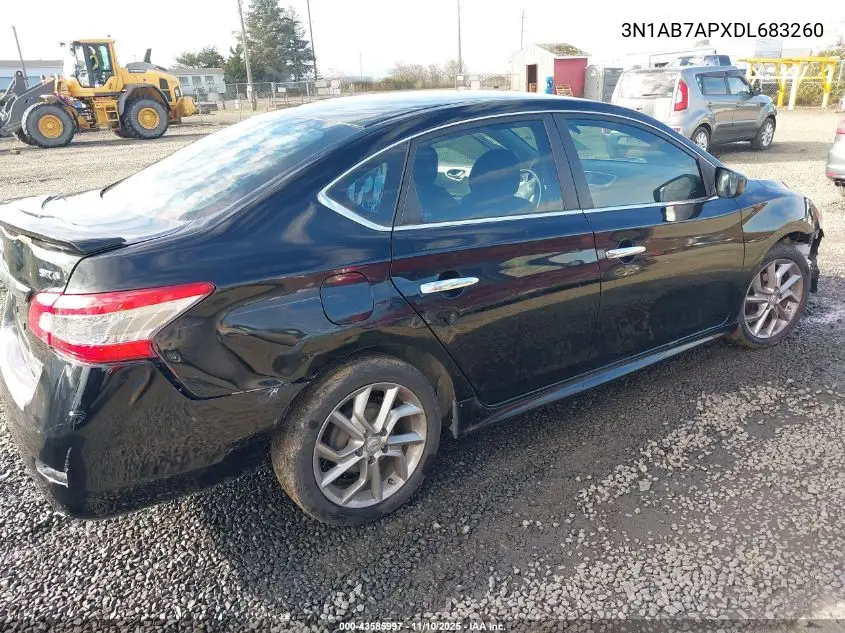 3N1AB7APXDL683260 2013 Nissan Sentra Sr