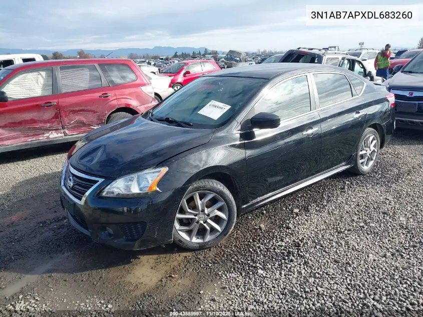 3N1AB7APXDL683260 2013 Nissan Sentra Sr