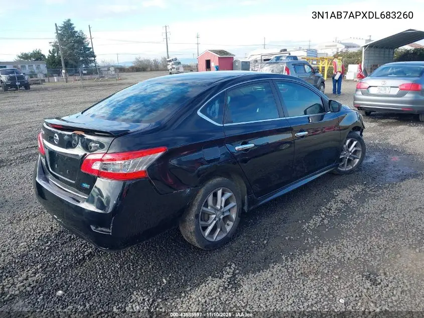3N1AB7APXDL683260 2013 Nissan Sentra Sr