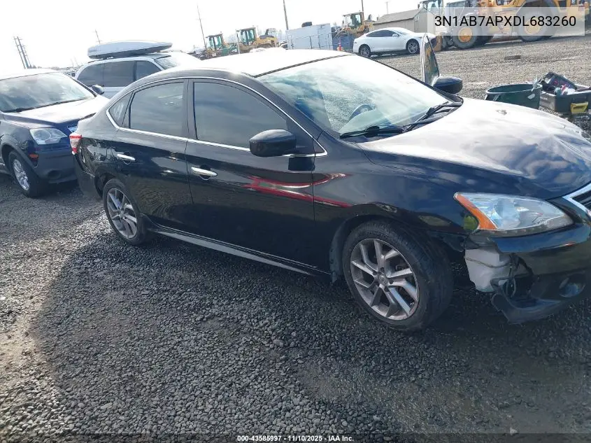 3N1AB7APXDL683260 2013 Nissan Sentra Sr