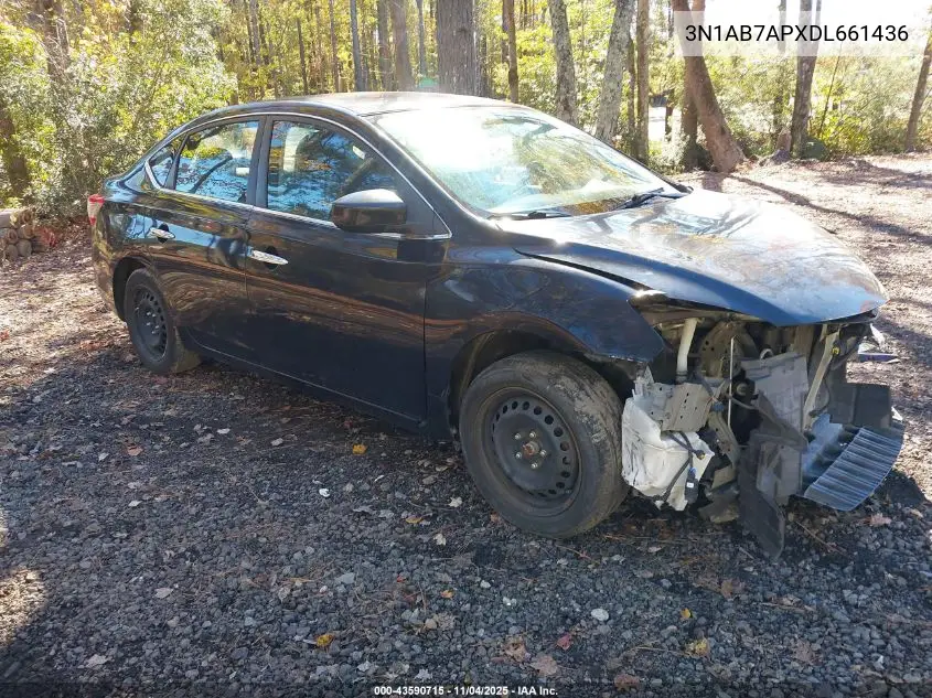 3N1AB7APXDL661436 2013 Nissan Sentra Sv