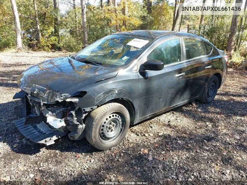 3N1AB7APXDL661436 2013 Nissan Sentra Sv
