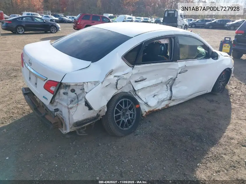 3N1AB7AP0DL727928 2013 Nissan Sentra S