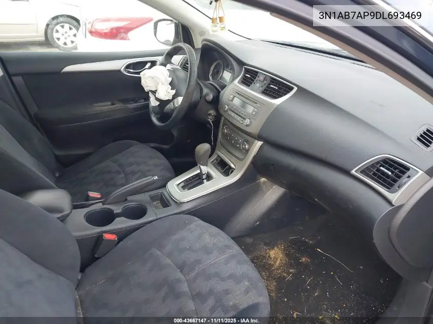 3N1AB7AP9DL693469 2013 Nissan Sentra Sv