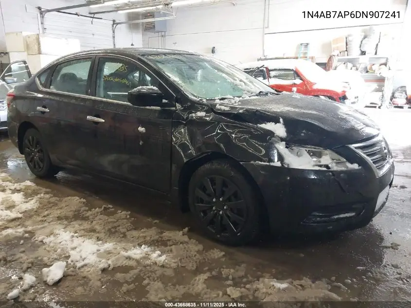 1N4AB7AP6DN907241 2013 Nissan Sentra Sv
