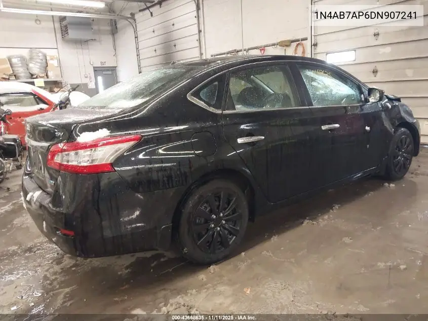 1N4AB7AP6DN907241 2013 Nissan Sentra Sv