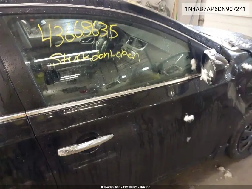 1N4AB7AP6DN907241 2013 Nissan Sentra Sv