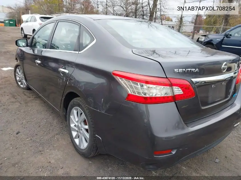 3N1AB7APXDL708254 2013 Nissan Sentra Sv