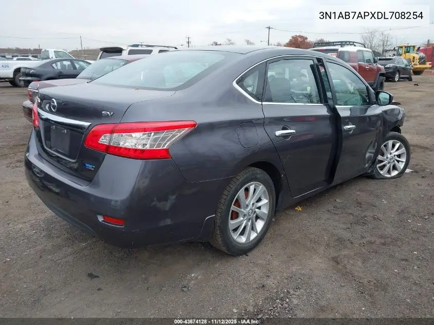 3N1AB7APXDL708254 2013 Nissan Sentra Sv