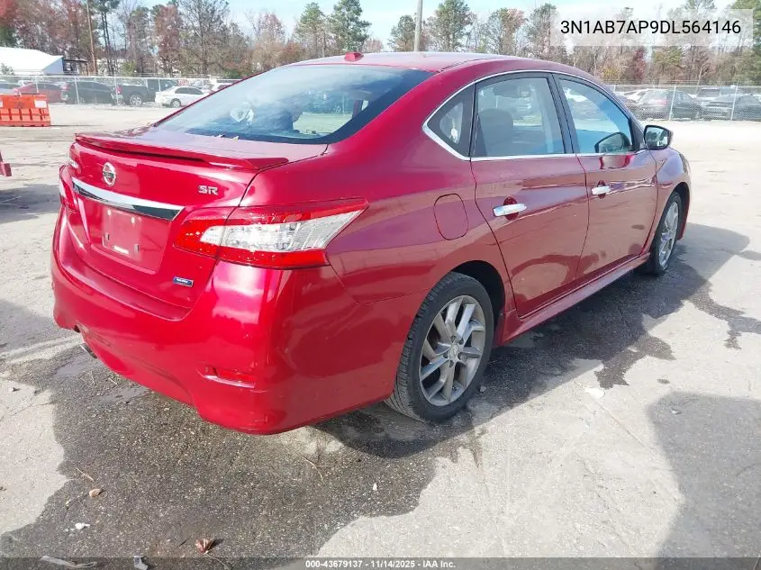 3N1AB7AP9DL564146 2013 Nissan Sentra Sr