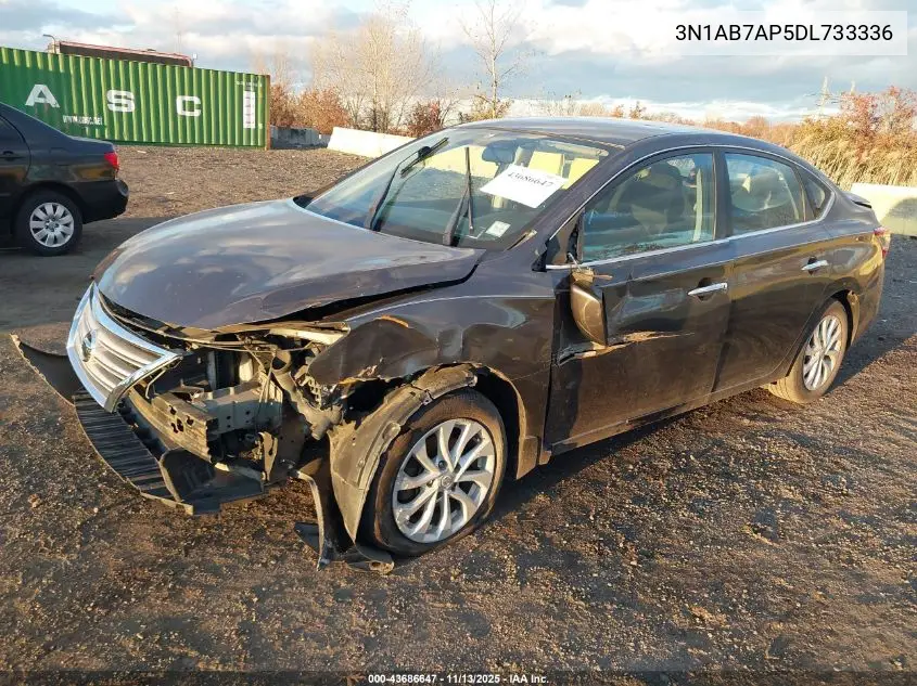 3N1AB7AP5DL733336 2013 Nissan Sentra Sv