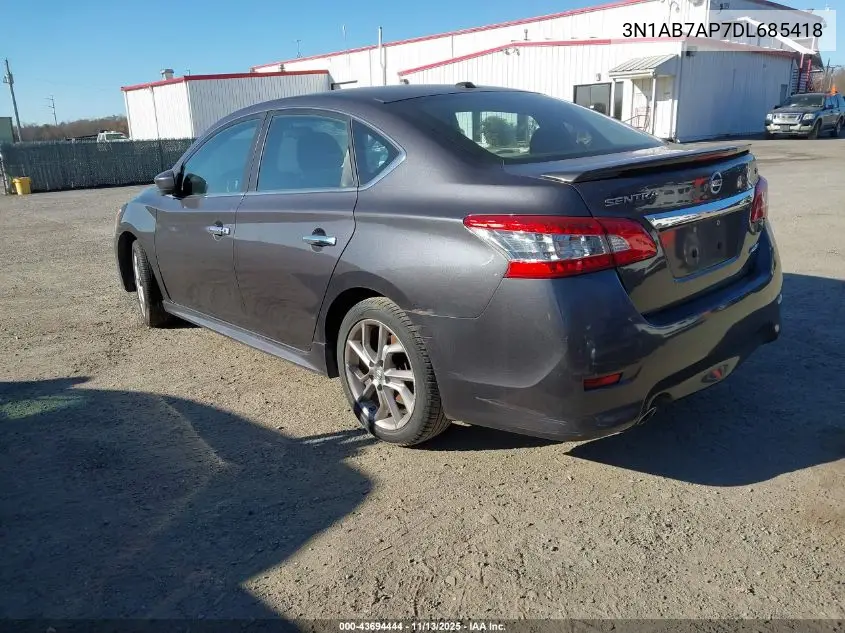 3N1AB7AP7DL685418 2013 Nissan Sentra Sr