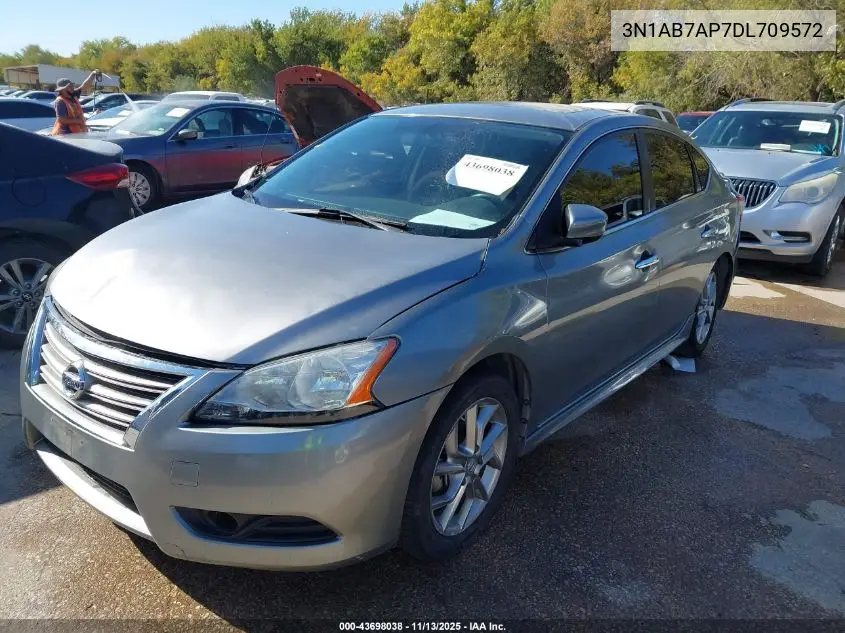 3N1AB7AP7DL709572 2013 Nissan Sentra Sr