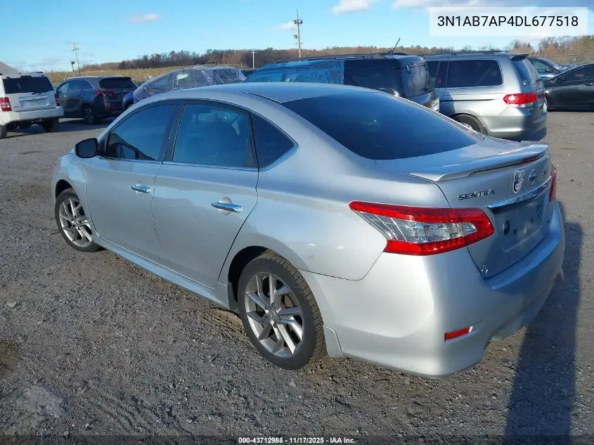 3N1AB7AP4DL677518 2013 Nissan Sentra Sr