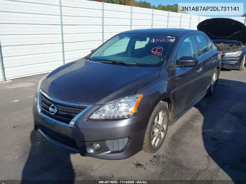 3N1AB7AP2DL731141 2013 Nissan Sentra Sr