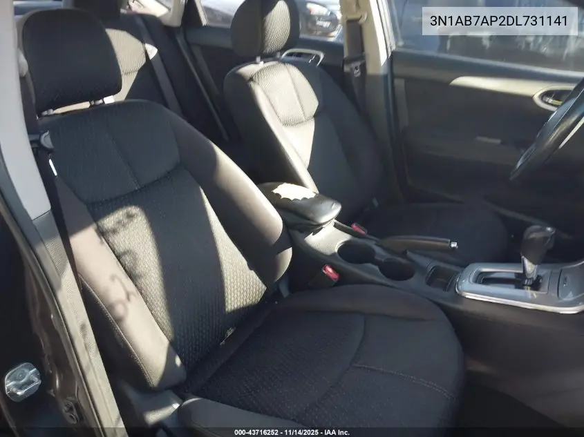 3N1AB7AP2DL731141 2013 Nissan Sentra Sr
