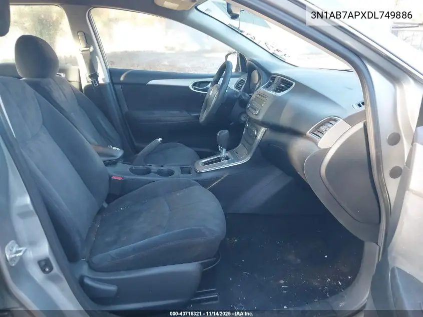 3N1AB7APXDL749886 2013 Nissan Sentra Sv