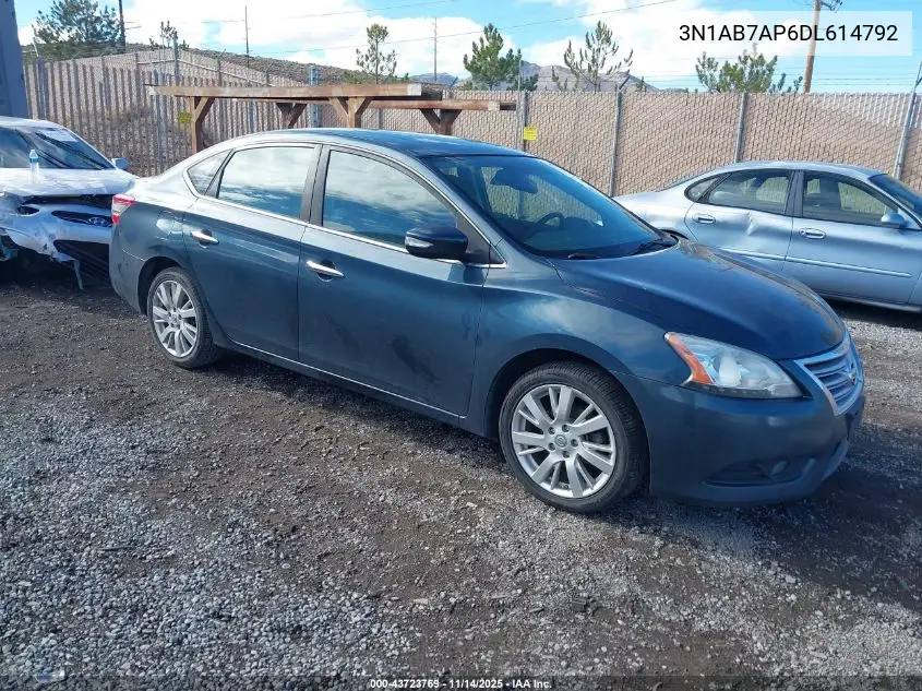 3N1AB7AP6DL614792 2013 Nissan Sentra Sl