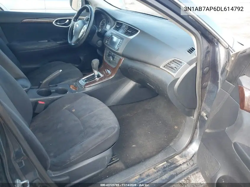 3N1AB7AP6DL614792 2013 Nissan Sentra Sl