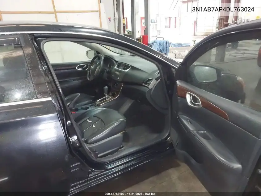 3N1AB7AP4DL763024 2013 Nissan Sentra Sl