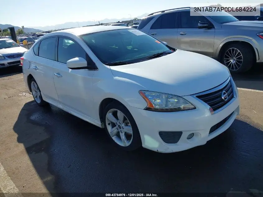 3N1AB7AP0DL684224 2013 Nissan Sentra Sr