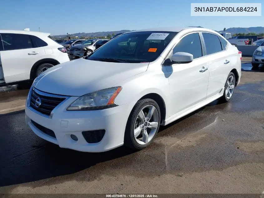 3N1AB7AP0DL684224 2013 Nissan Sentra Sr