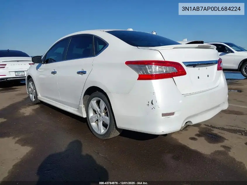 3N1AB7AP0DL684224 2013 Nissan Sentra Sr