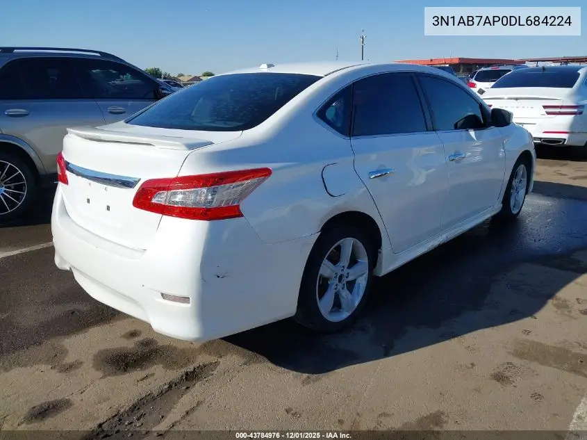 3N1AB7AP0DL684224 2013 Nissan Sentra Sr