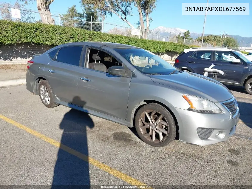 3N1AB7APXDL677569 2013 Nissan Sentra Sr