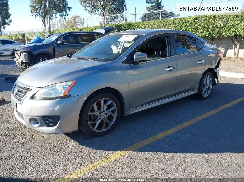 3N1AB7APXDL677569 2013 Nissan Sentra Sr
